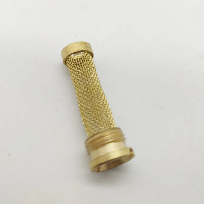 Excavator Brass Fuel Transfer Filter Element Copper Oil filter transfer pump filter hand oil pump filter