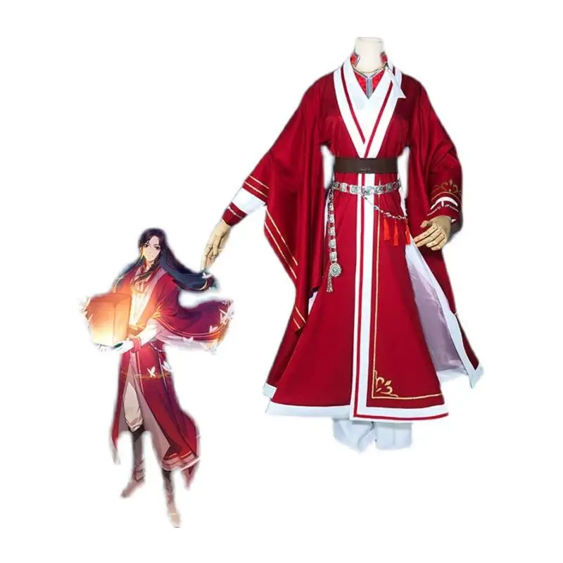 

Chinese TV Series Heaven Officials Blessing TGCF Tian Guan Ci Fu Hua Cheng Cosplay Costume Hua Cheng Cos Dress Hanfu Full Set