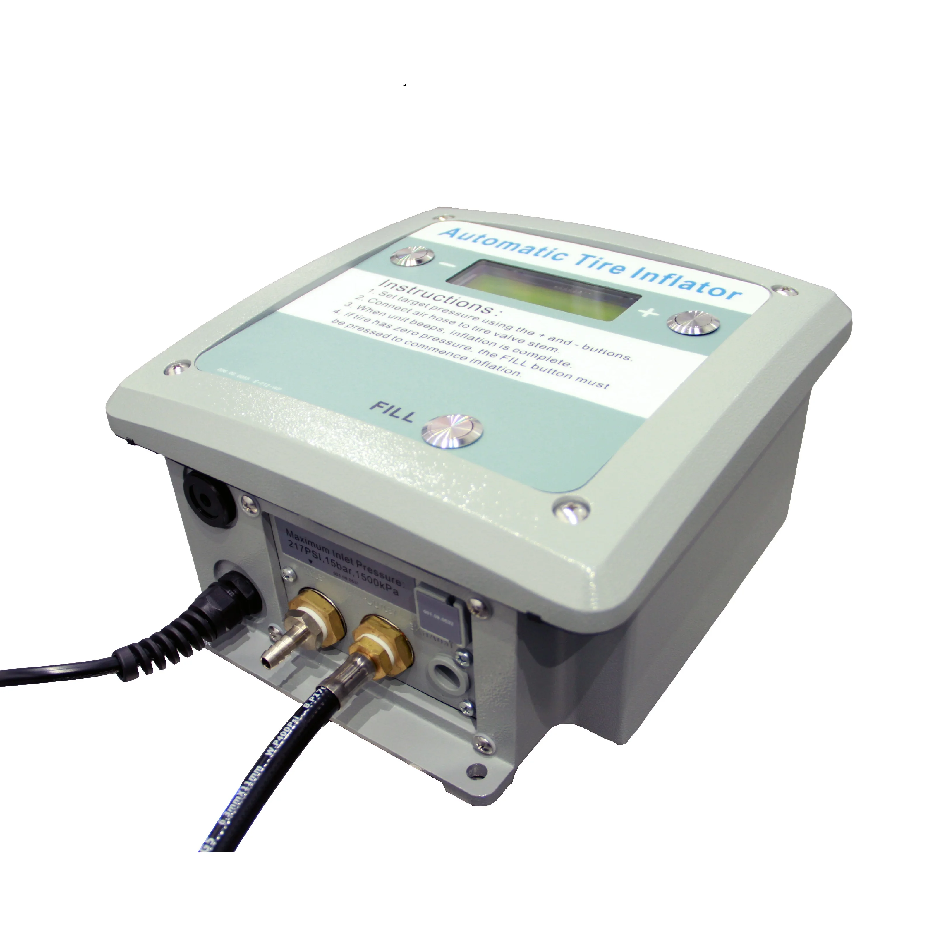 Tyre Inflator for Cars Trucks Buses & Gas Stations Digital Tire Inflator High Pressure Air Gauge IP66 Metal Inflation Machine