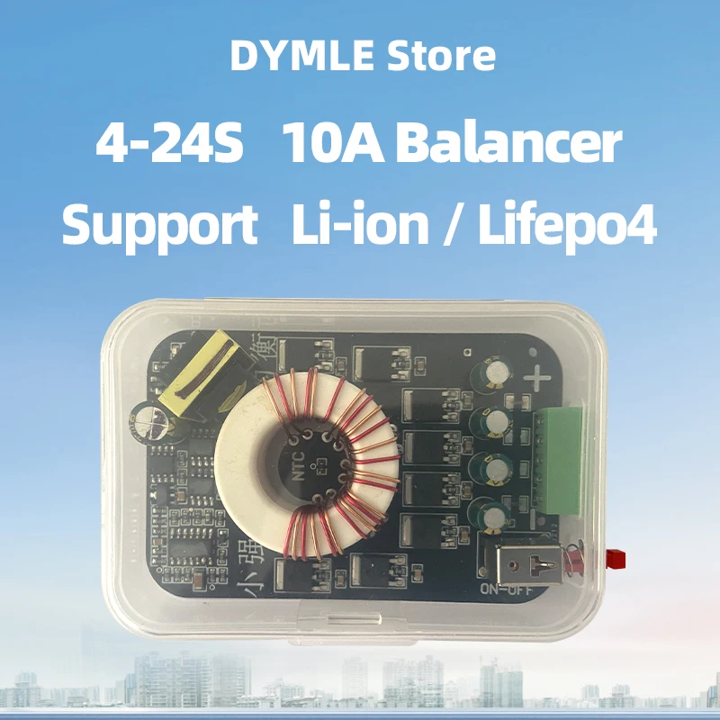 

Lithium battery balancing board battery voltage difference balancer lithium battery active transformer type balancer 4S 4-24S