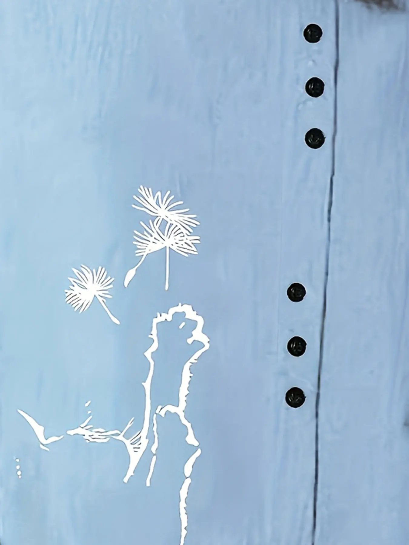 Women Plus Size Woven Spring And Summer Shirt