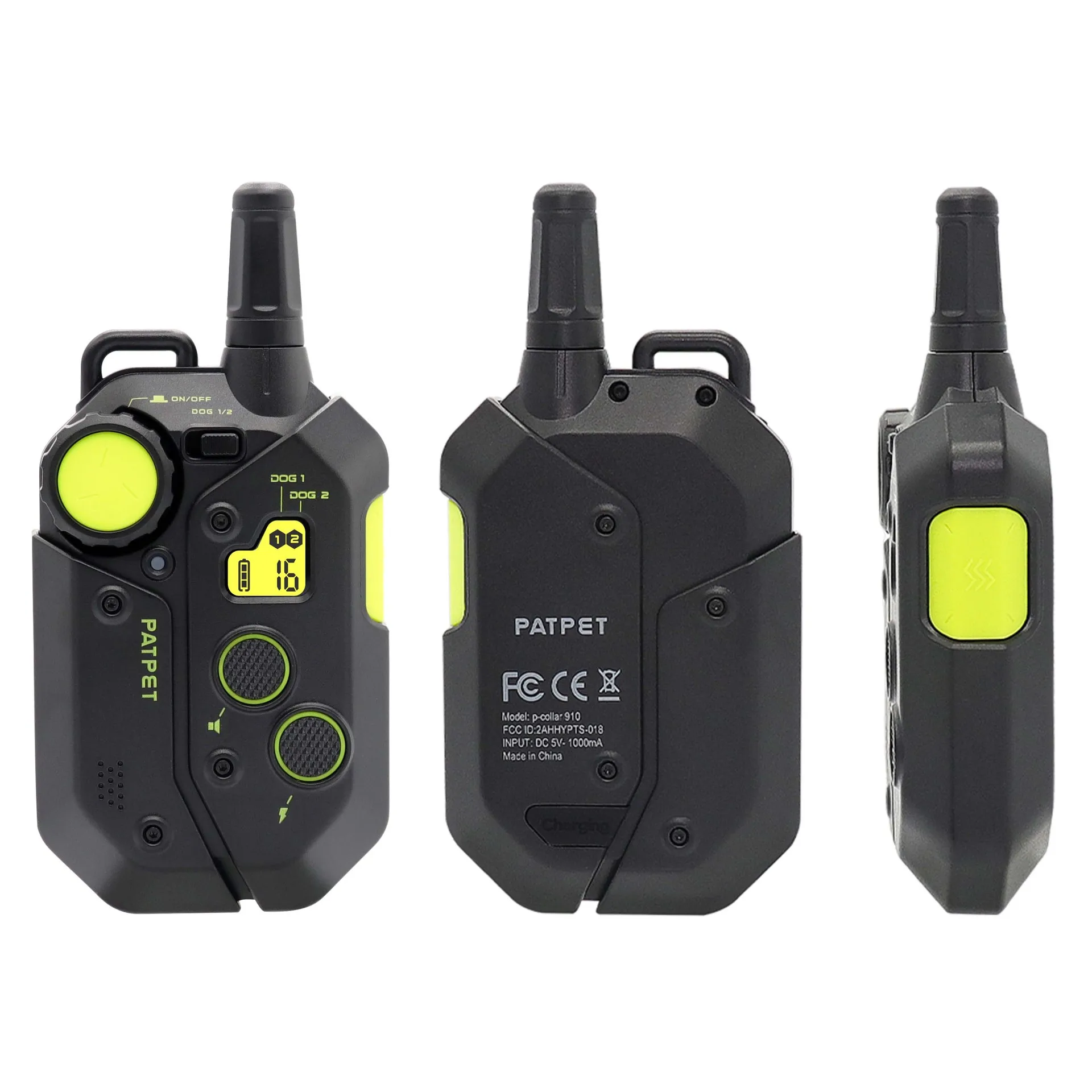 

2023 new design Waterproof Electronic Remote Training Shock Collar for big dogs