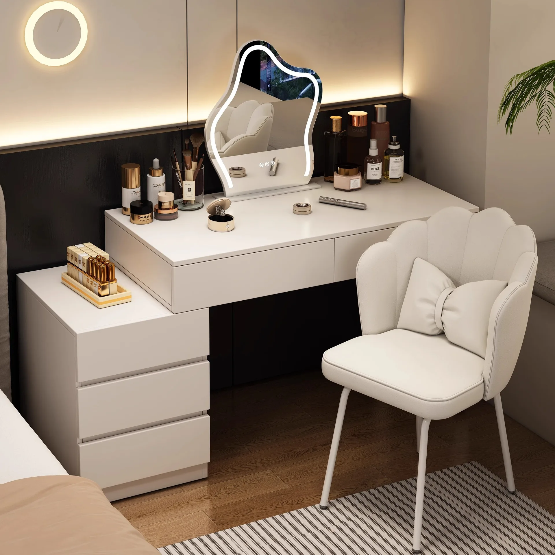 Dresser bedroom simple, light luxury small apartment storage cabinet