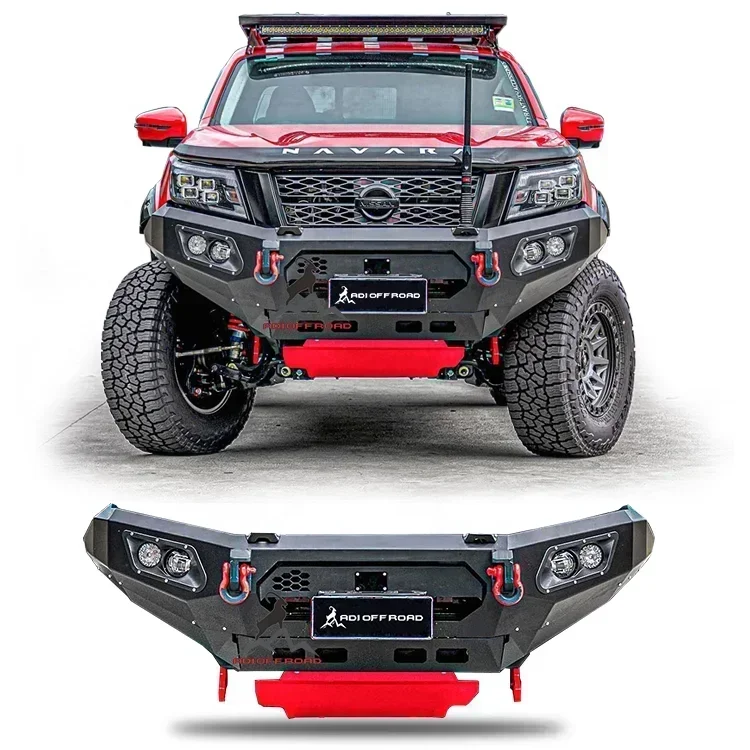 First-line brand quality 4x4 pickup Accessories Steel FRONT BUMPER  REAR BUMPER  BULLBAR FOR NAVARA NP300 4X-PRO FRONTINE