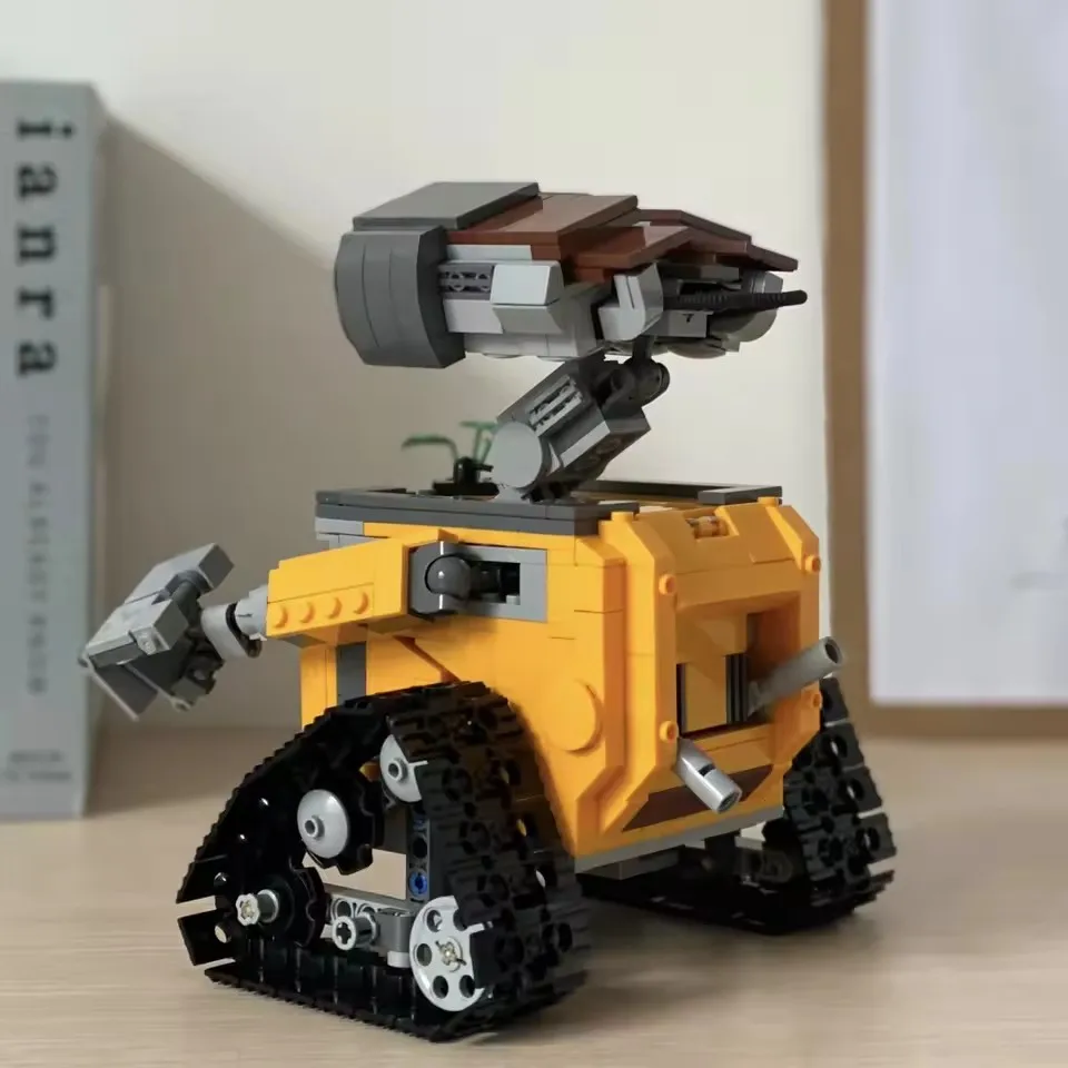 Hot 687 pcs Wall-E Building Block Kit MOC Idea Technical Classic Movie Model Building Block Assembly Children's Toy Gift image 4