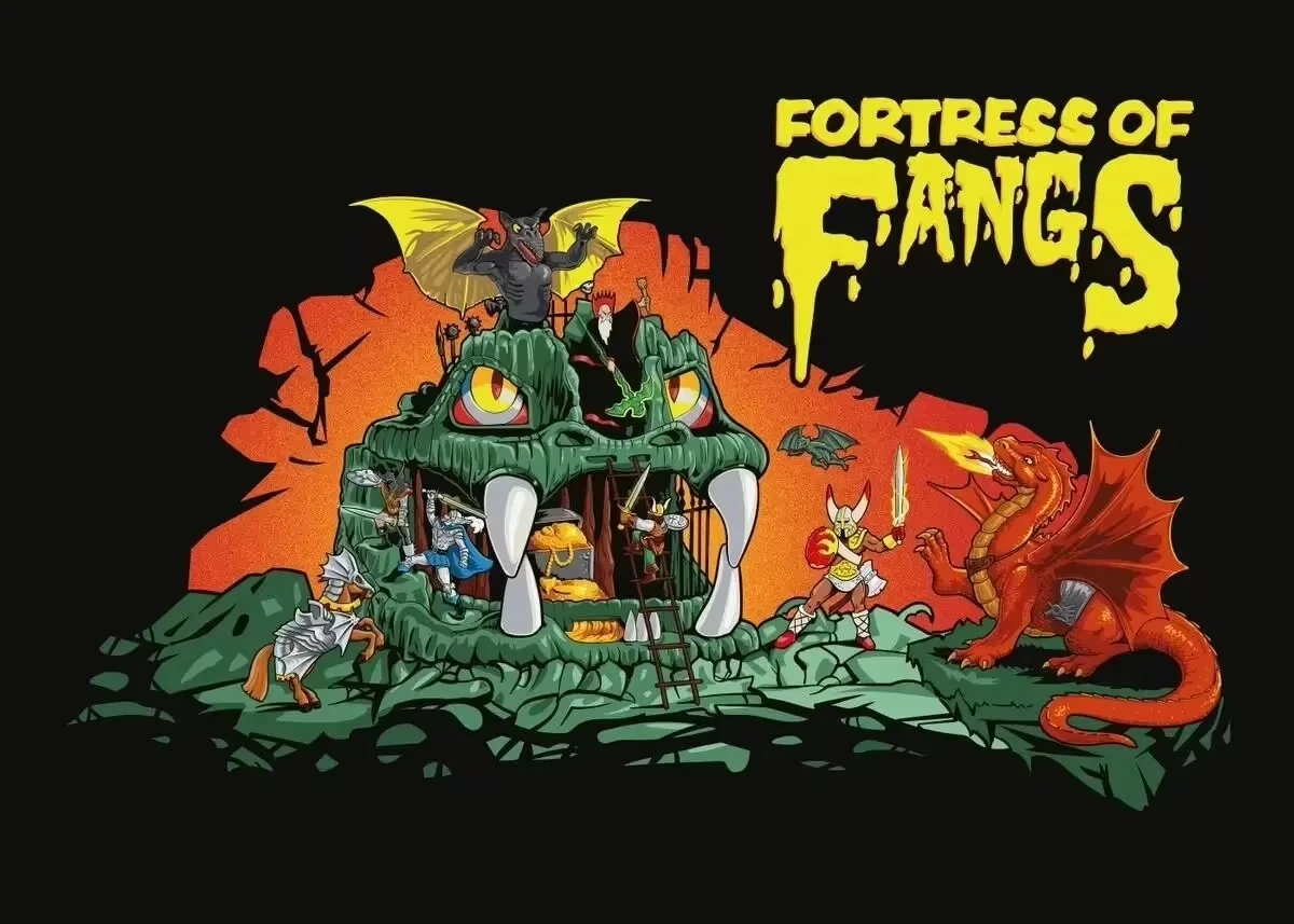 ملصق لألعاب الأدوار الكلاسيكية ، الأبراج المحصنة والتنين ، فن قماش كلاسيكي ، مطبوعات عالية الجودة ، ديكور حائط مثالي لغرفة المعيشة