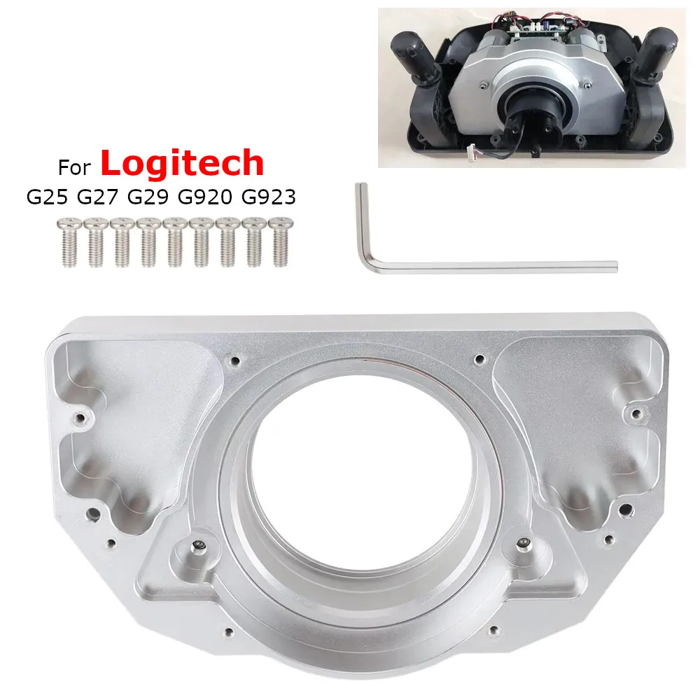 Aluminum Alloy Bracket Bearing Seat Steering Wheel Repair Modification for Logitech G25 G27 G29 G920 G923