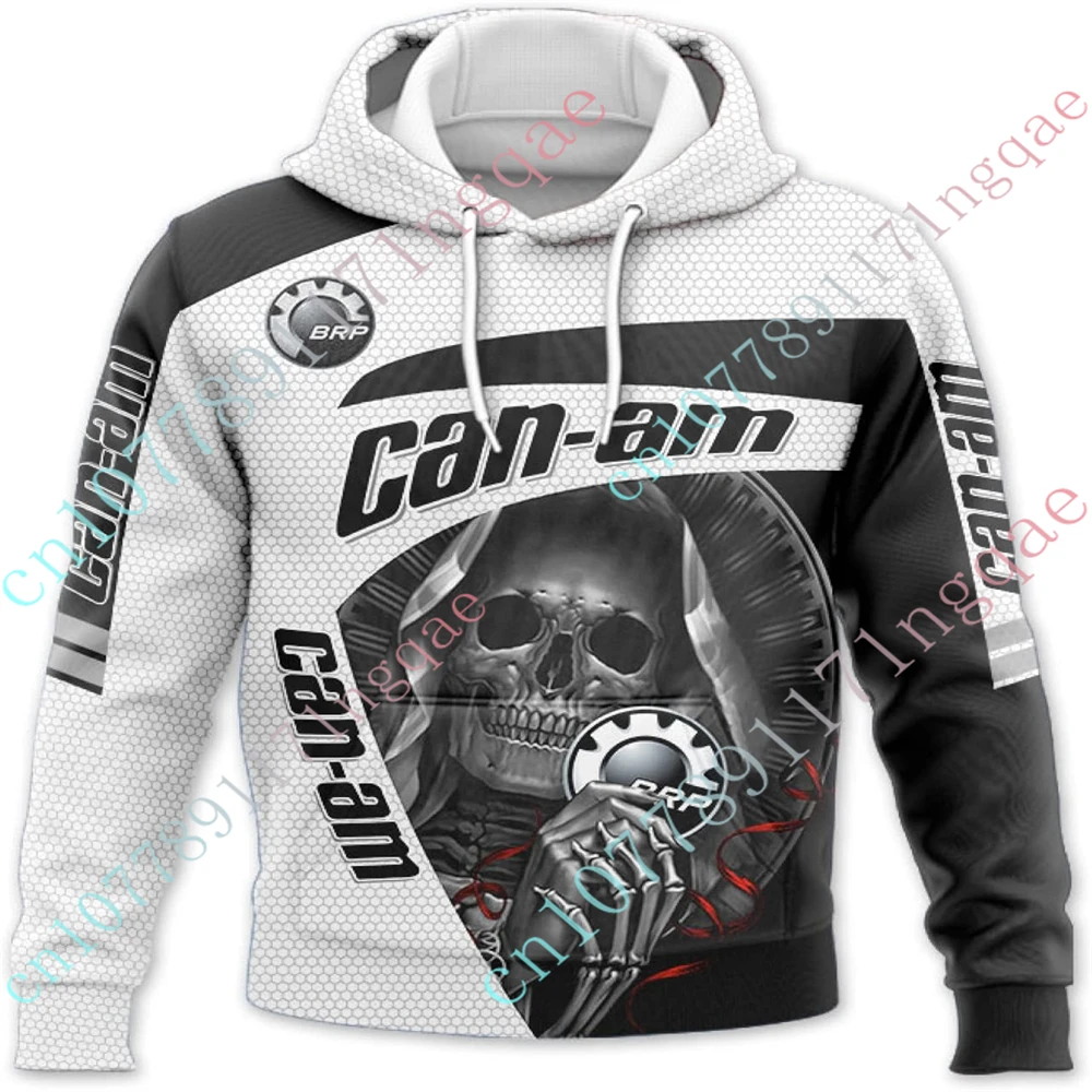 

Can-am Hoodies For Men Women Harajuku Pullover Top Anime Sweatshirt Unisex Clothing Casual Oversize Zip Hoodies Custom Logo