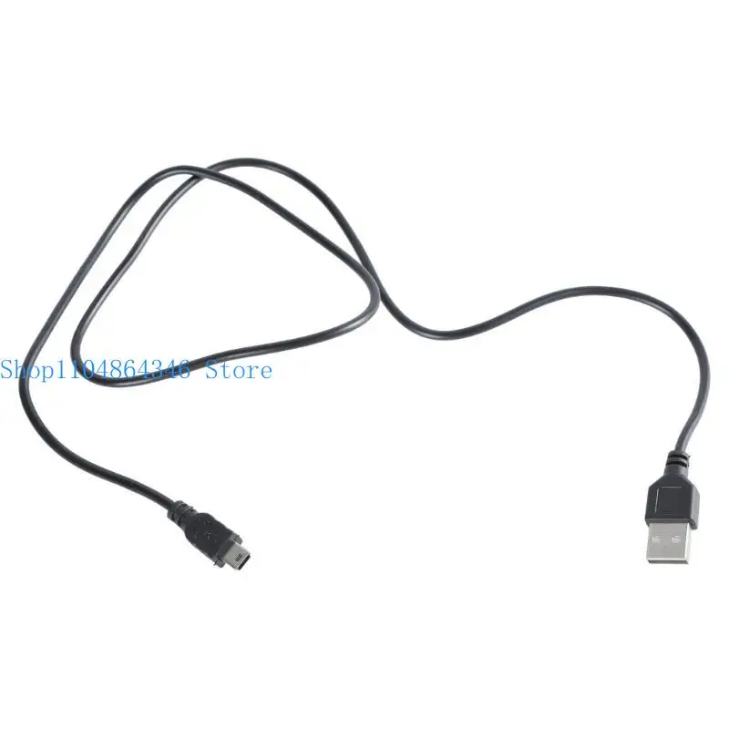 5ASD USB 2.0 MALE A ถึง MINI B 5-PIN CABLE