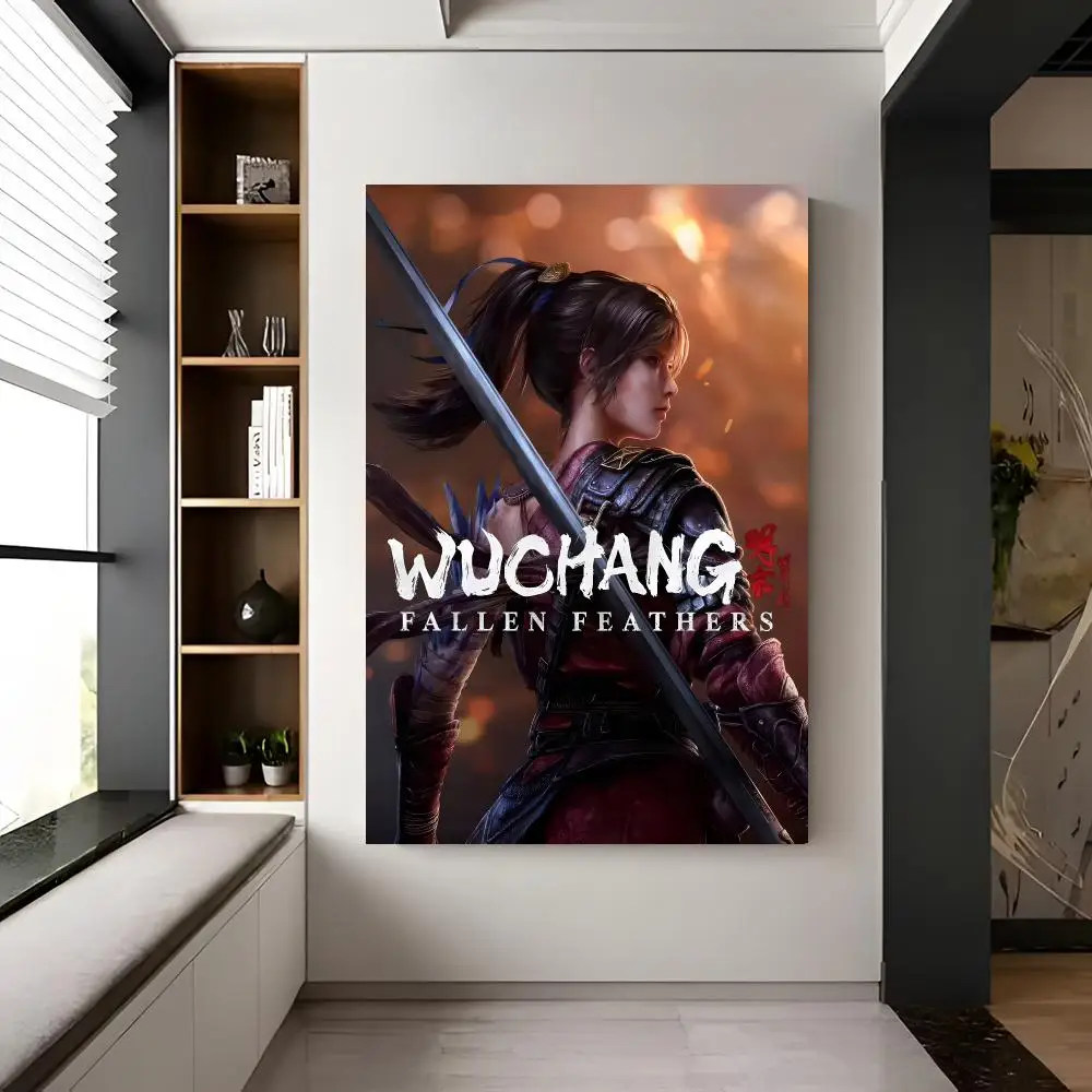 Action Game WUCHANG Fallen Feathers Poster Modern Wall Decor Collection for Home Design