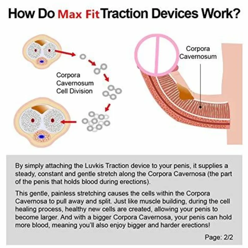 Adjustable Penis Extender Stretching Kit Dick Stretcher Exercises for Male Enlargement Pumps Sex Toys for Men Longer Erection18+ view 4