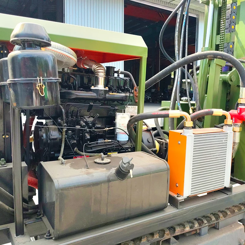 工場カスタマイズ油圧式携帯型ディーゼル掘削リグ小型水井戸掘削リグ浅井戸掘削リグ