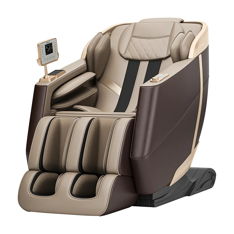 

REALRELAX SL трековое массажное кресло для всего тела с нулевой гравитацией для ног, фабричное массажное кресло, кресло с откидной спинкой