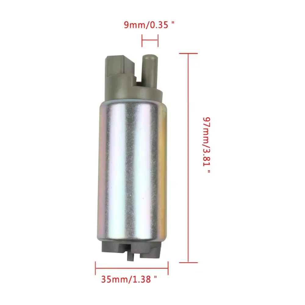 Universal Electric Fuel Pump Kit with Strainer for Honda Acura Kia Mazda Hyunda