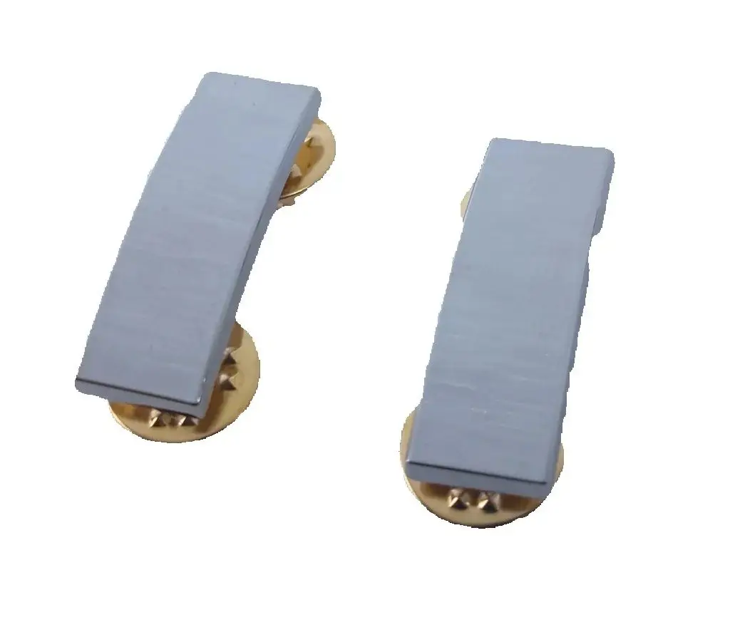 WW2 زوج من الجيش الأمريكي أول ملازم ضابط رتبة شارة تنظيم حجم شارة بدبوس جودة عالية