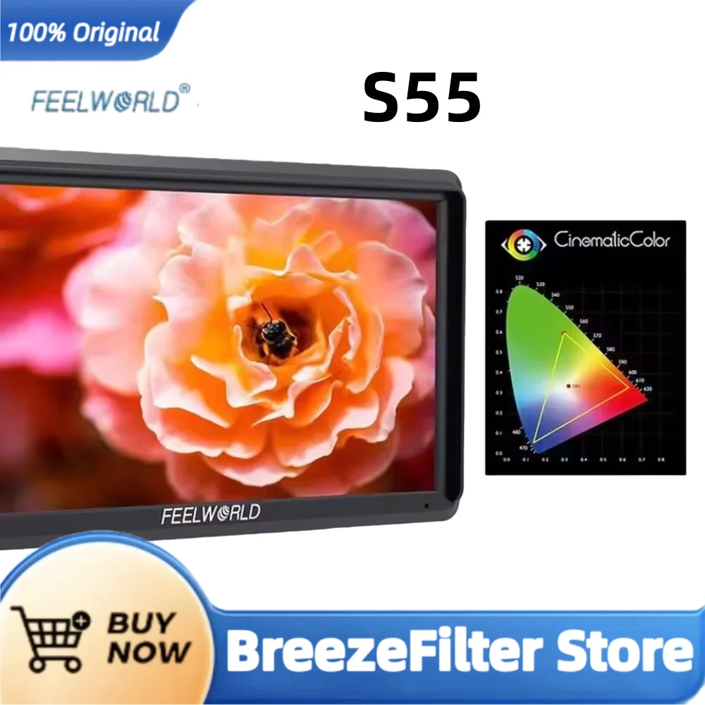 Feelworld S55 6" 4K…