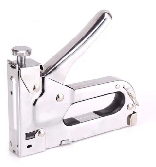 Universal Staple Gun Manual Nail Gun Heavy Duty Furniture Stapler for Decoration, Carpentry Fixing Material, Advertising Paint