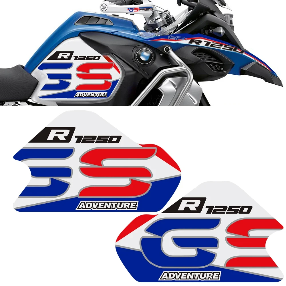 

For BMW R1250GS R1250 GS R 1250GS GSA HP ADV Adventure Motorcycle Fuel Tank Sticker Moto Decals Stickers on Motorcycle