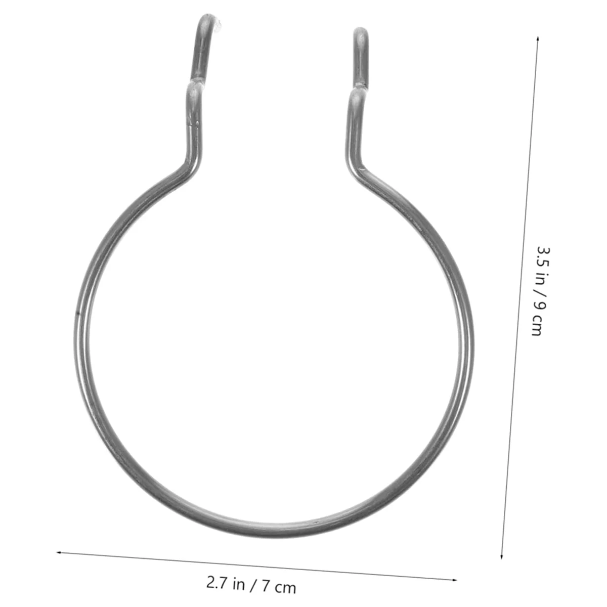 

НОВЫЕ крючки для подстаканников из перфорированной доски, 10 шт., сверхмощные металлические крючки, кольцевой дизайн для организации чашек для гаража