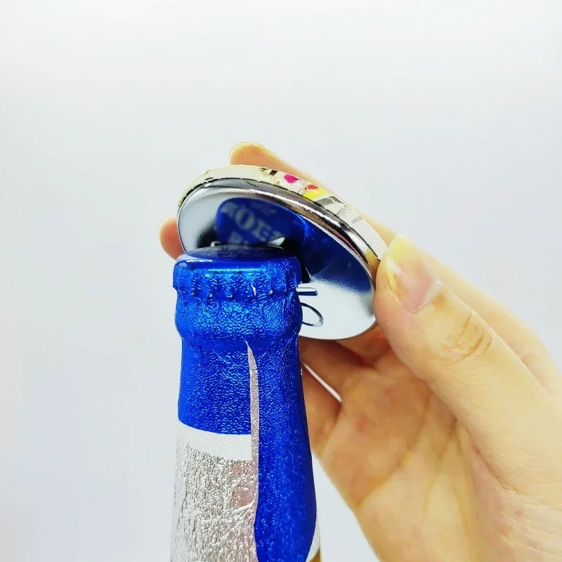 58mm 75mm DIY Bottle Opener Badge Material For Portable Refrigerator Magnet Making For Button Maker Machine Parts Decorations