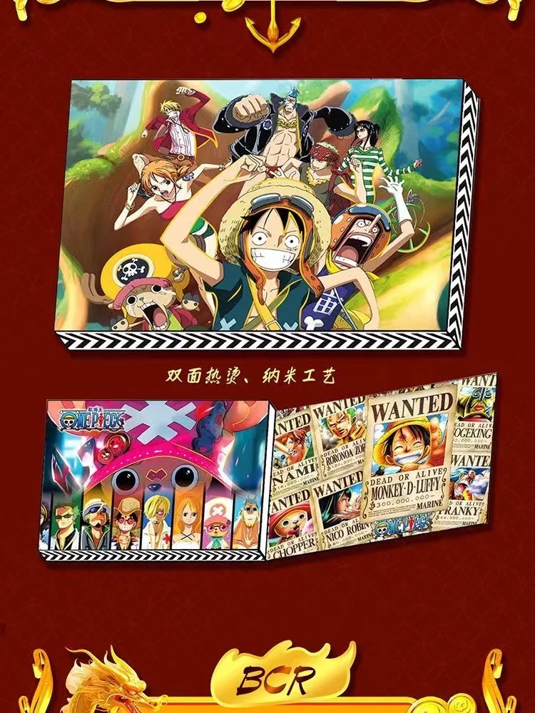 2024 One Piece Collection Cards Booster Box Rare Booster Box Anime Playing Game Birthday Cards