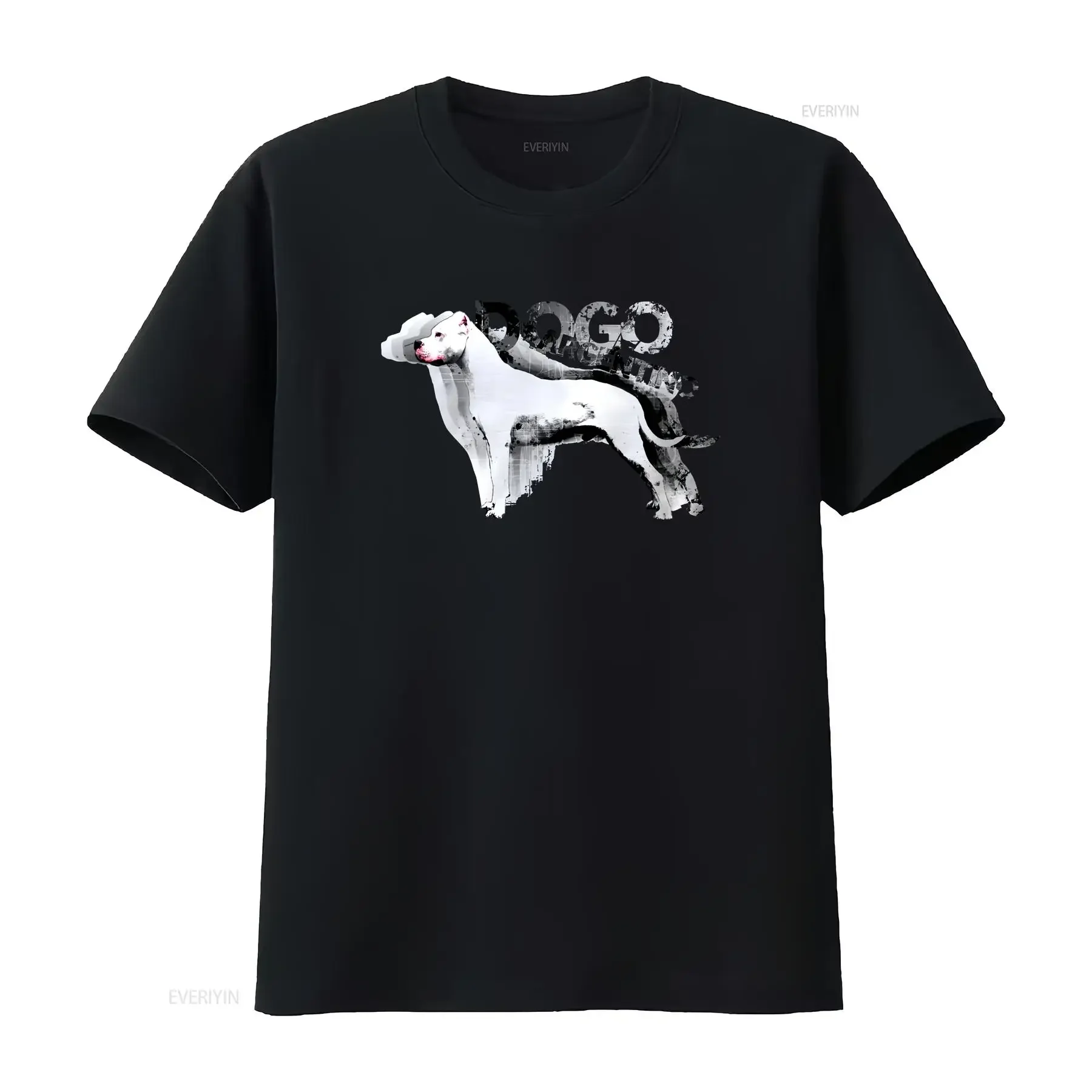 Camiseta blanca con diseño Dogo Argentino, para hombre, mujer, niños y bebés, tallas vintage, estilo lavado, ropa de diseñador, ligeramente desgastada
