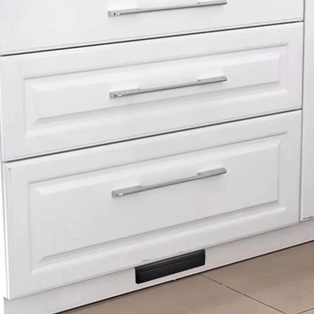 Practical Metal Touchless Cabinet Foot Pull Hands-Free Efficient Foot Pull Handle Convenient Cabinet Door Handles Kitchen