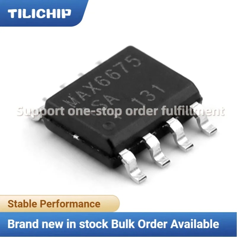 5PCS Brand new  MAX6675ISA Package SOIC8 Thermocouple Digital Converter with Built-in Temperature Sensor, Original