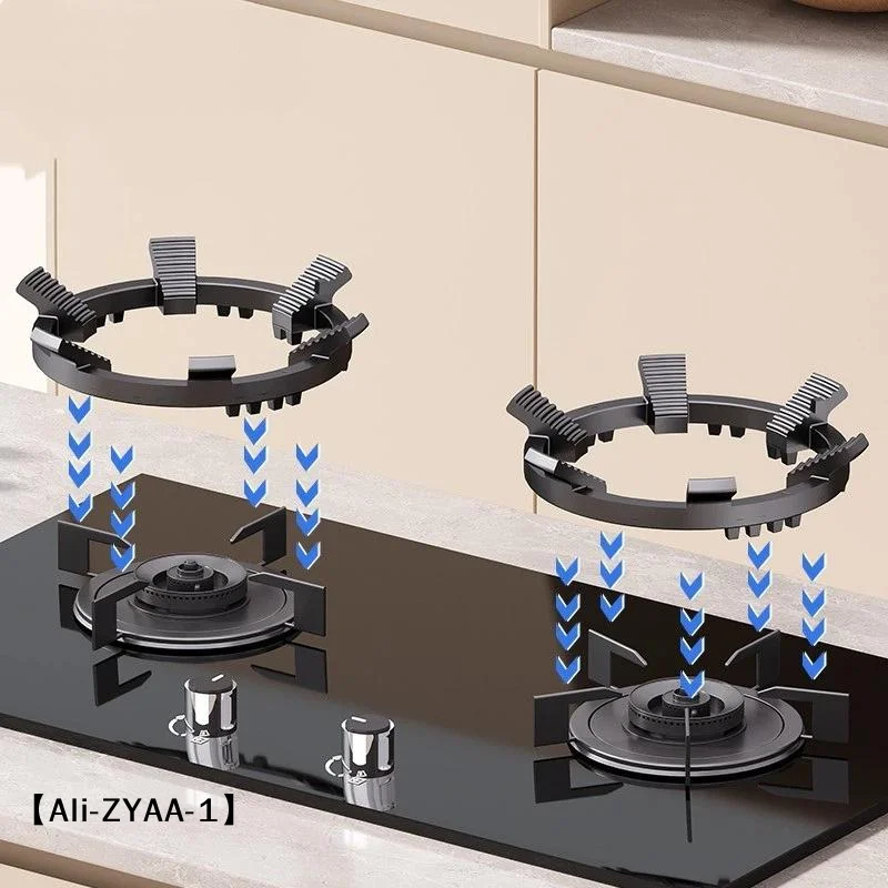 【A】Cast Iron Wok Pan Pot Support Rack Stand Burner Universal Cast Iron Wok Pan Support Rack Stand For Burners Gas Stove Cover