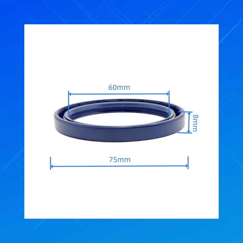 

60x75x8mm 60*75*8 Fit for JCB:904/14800 Corteco 12011191B DMHUI High-quality Blue NBR tractor oil seal,BASL style oil seal