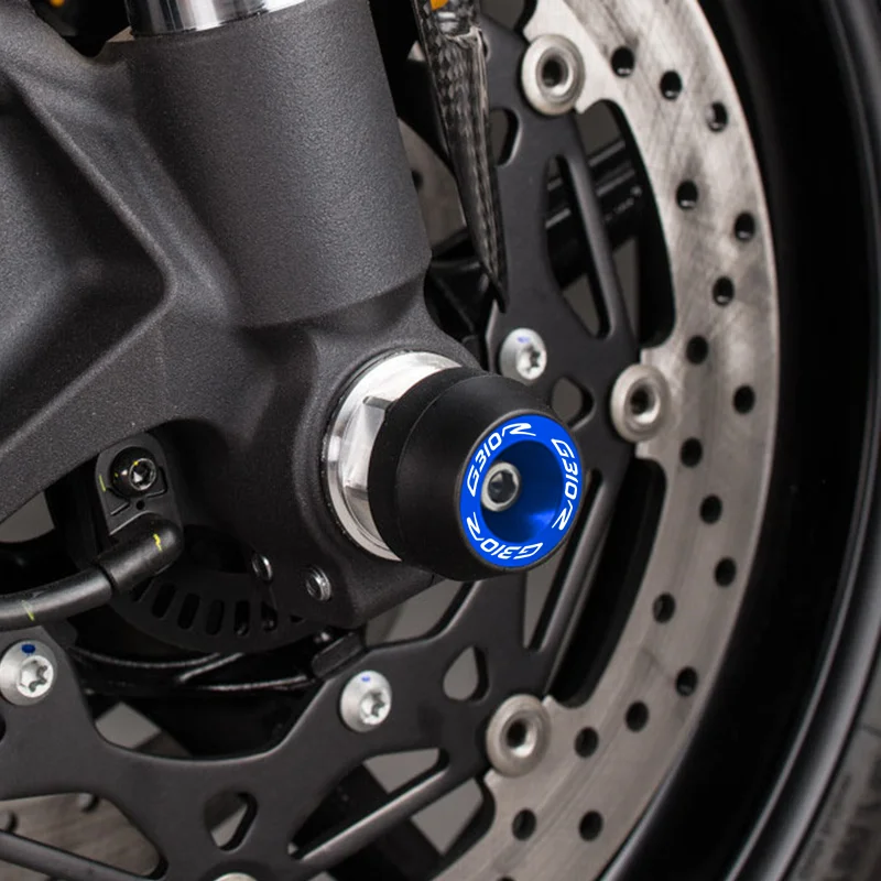 NEW For G310R g310r G 310R 17-26 Motorcycle CNC Front & Rear Axle Fork Wheel Protector Crash Sliders Cap Falling Protection Pad