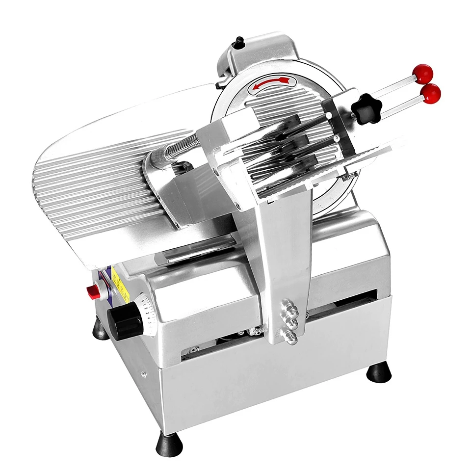 

300A Electric Vertical Stainless Steel Commercial Automatic Cutting Machine Cheese Mutton Beef Ham Meat Slicer Slicing Machine