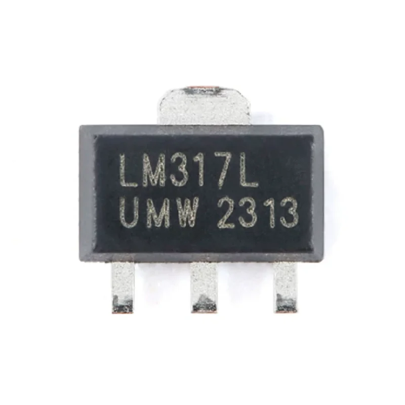 Integrated Circuits (ICs) LM317LIPK Linear Voltage Regulator IC Positive Adjustable 1 Output 100mA SOT-89-3
