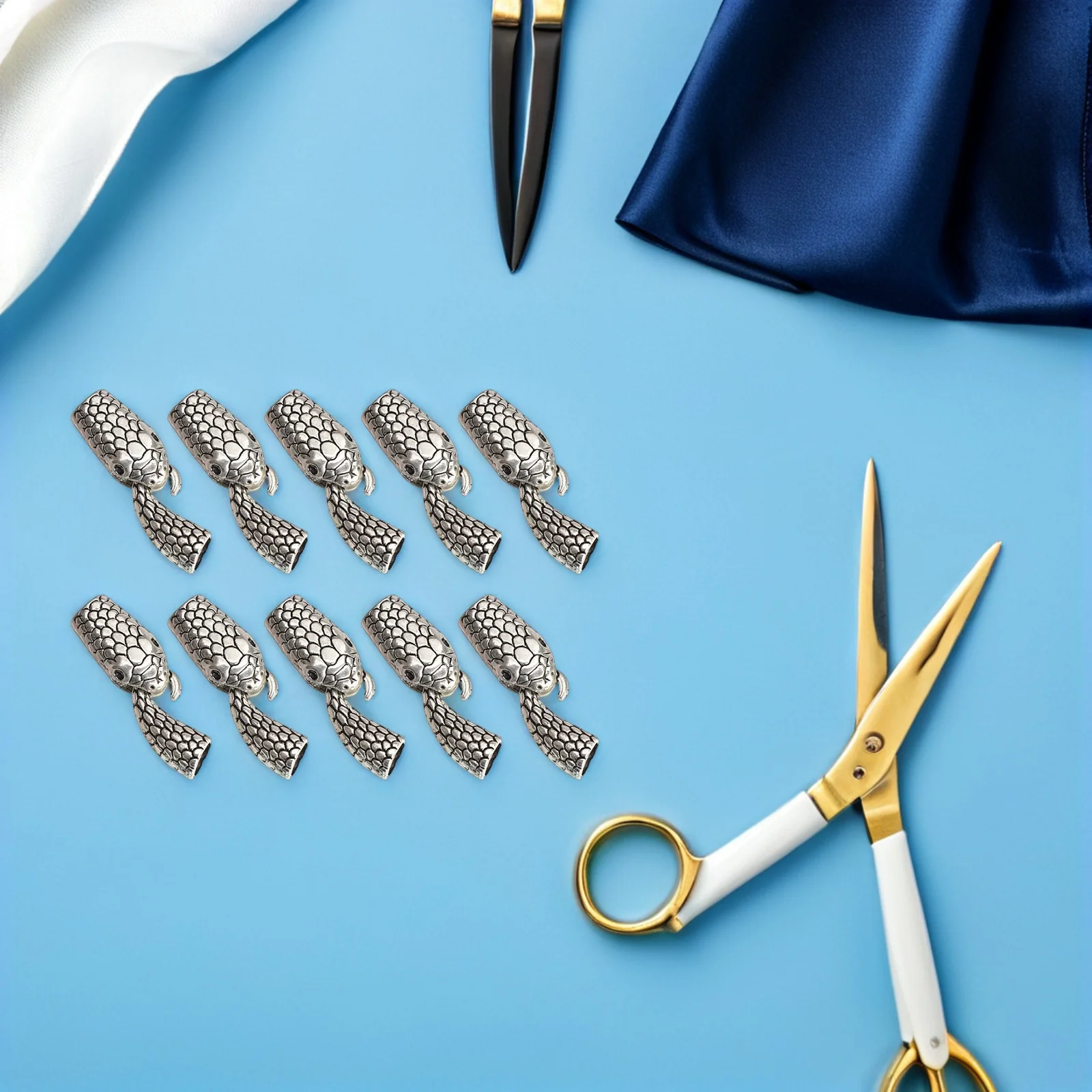 

Snake Head Clasp Alloy Toggle Clasps For Jewelry Making Bracelet Necklace Diy Craft Findings Connector Supplies