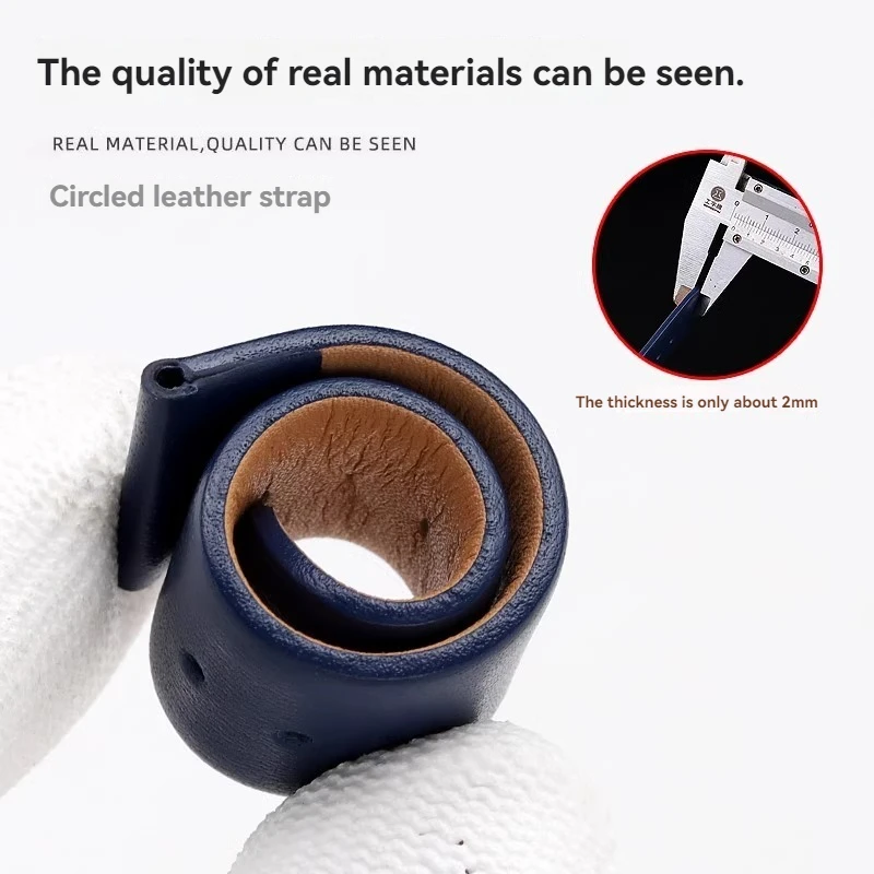 20 มม.สายนาฬิกาหนังวัวสำหรับคาสิโอ สควอต มูนเฟส MTP-M305 MTP-M300M/M300D หนังแท้สายนาฬิกาข้อมือสายรัดข้อมือ