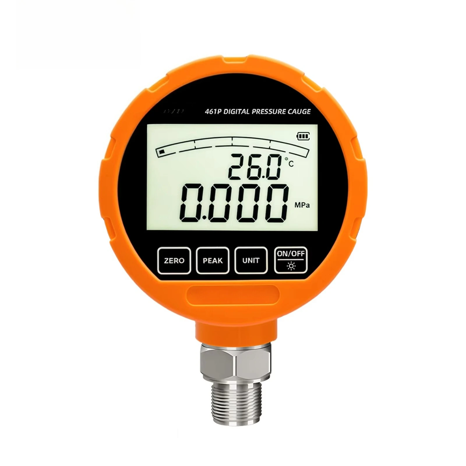 

ME461P ЖК-метр, цифровой манометр, вакуумметр, интеллектуальный цифровой манометр для воды, газа, жидкости