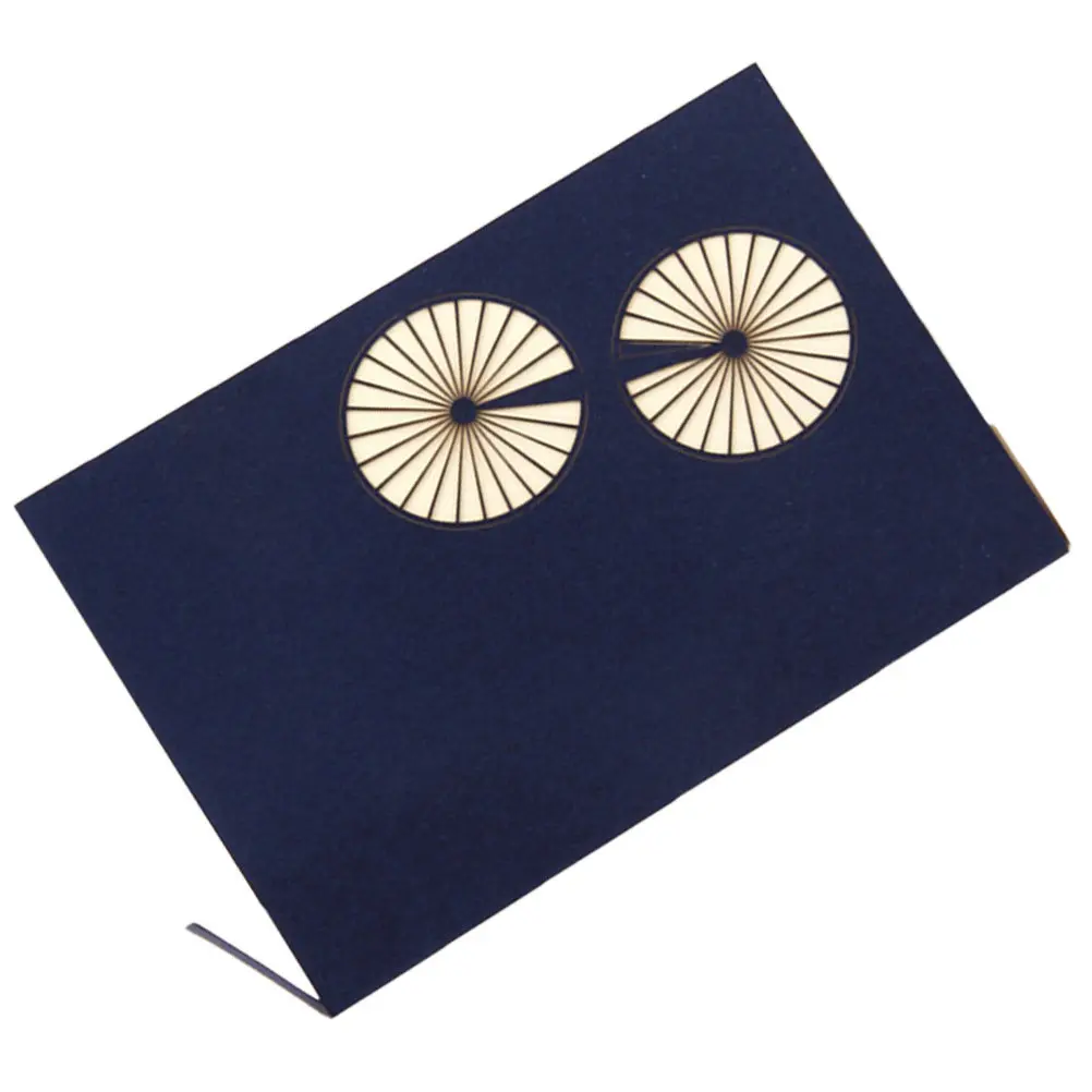 

Креативные 3D-открытки в виде велосипеда, ручной работы, поздравительные открытки на выпускной, открытки для подарков на выпускной (синие)