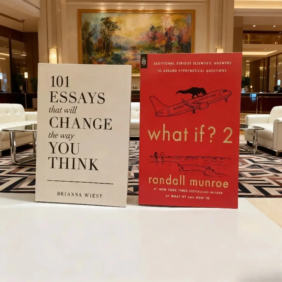 

《101 Essays That Will Change The Way You Think》+《What If 2》Book Set -Thought Transformation & Exploratory Possibility Framework