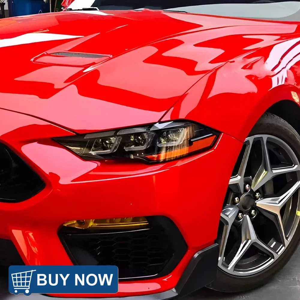 

For Ford Mustang 2018-2023 LED Auto Headlights Assembly Upgrade New Style Dynamic 3 Projector Lens Car Front Lamps Accessories
