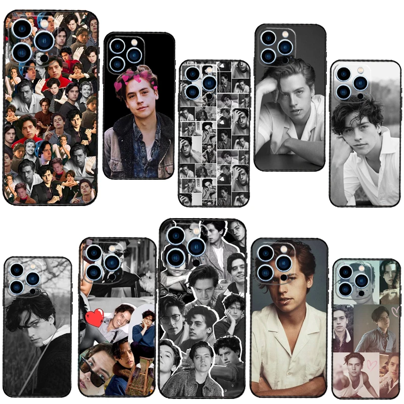 Jughead Cole Sprouse Cases For iPhone 12 13 Pro X XS XR Plus 11 14 15 16 Pro Max Funda Coque Capa Full Cover