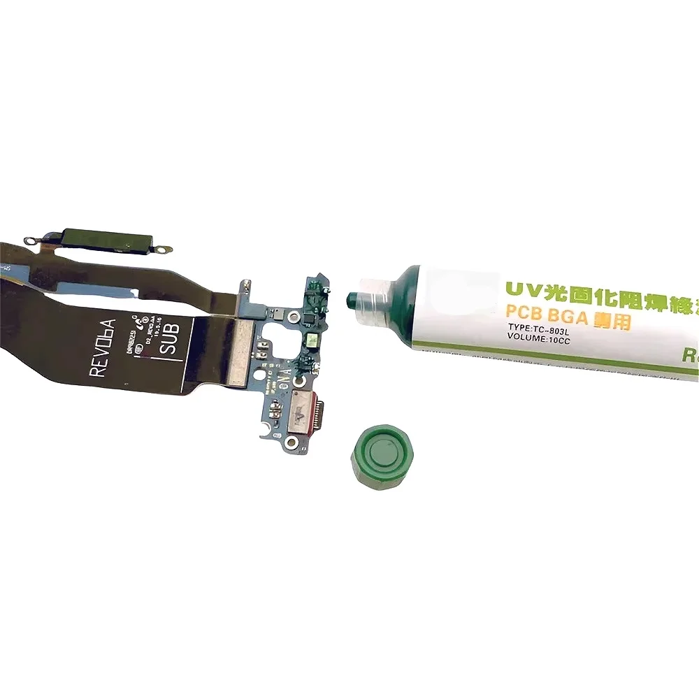 1-10pcs 10CC UV Curing Solder Mask Ink Resistance Paste Green Oil for PCB BGA Circuit Board Protect Paint Electronic Repair Tool