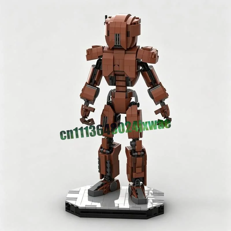 671PCS MOC Robot Assassin Figure Building Blocks DIY Creative Assembly Puzzle Educational Toy Gift Collection Display Decoration
