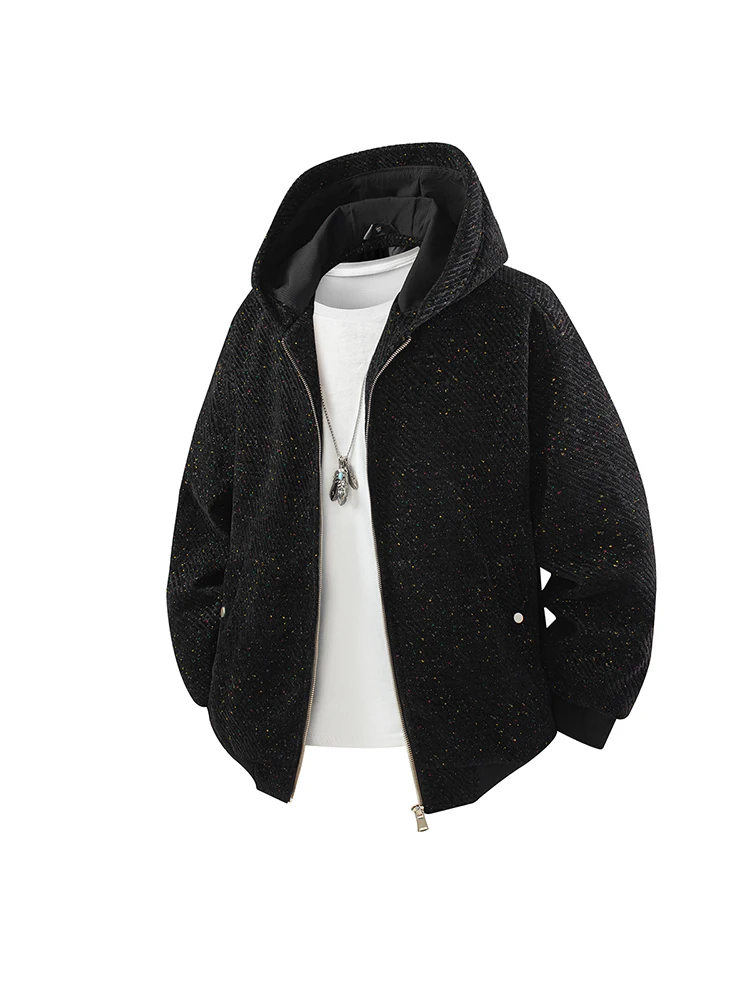 

Роскошная мужская толстовка с полосатым узором, парная куртка-толстовка, верхняя одежда, приталенный крой, вязаный полиэстер, длинный рукав, на молнии