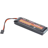 1S 3.7V 4400mAh LiPo Battery for WFLY X9 2.4GHz Professional RC Model Car Remote Controllor