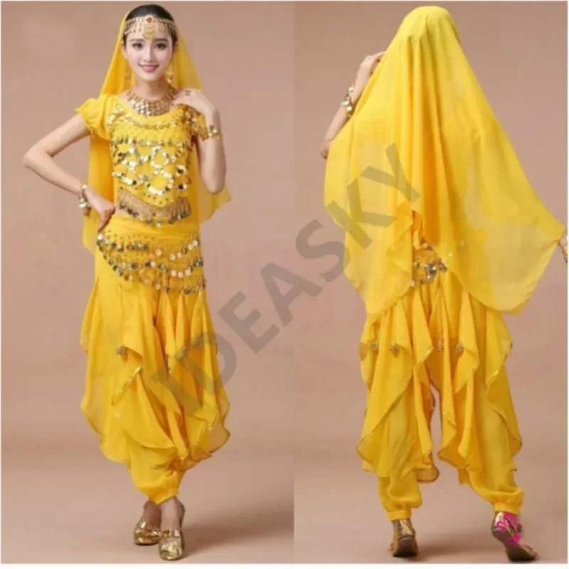 

sexy belly dance costume set professional egyptian Egypt Belly indian bollywood costumes women Dress Bellydance adult top pants