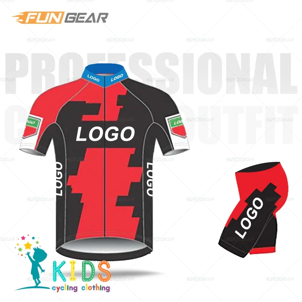 Kid-custom csap mezt állítsa, Kerékpározás Öltözet, Rövidfilm Ingujj, közúti Bicaj Egyöntetű Design, MTB Triatlon skinsuit, Lélegezhető Ujjbegy, SZU