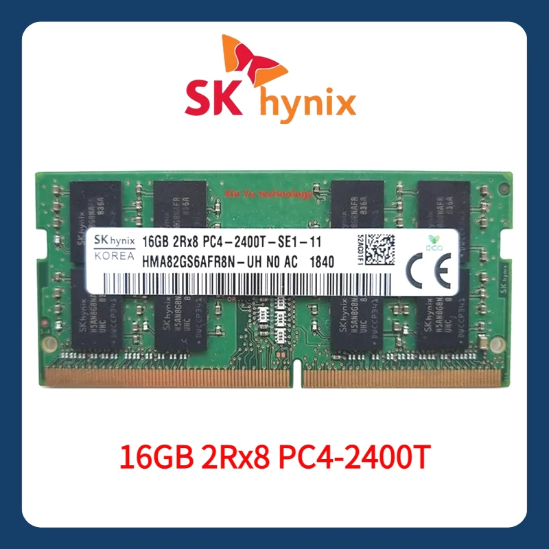 SK hynix 16GB 2Rx8 PC4 2400T DDR4 2400MHz RAM Memoria para