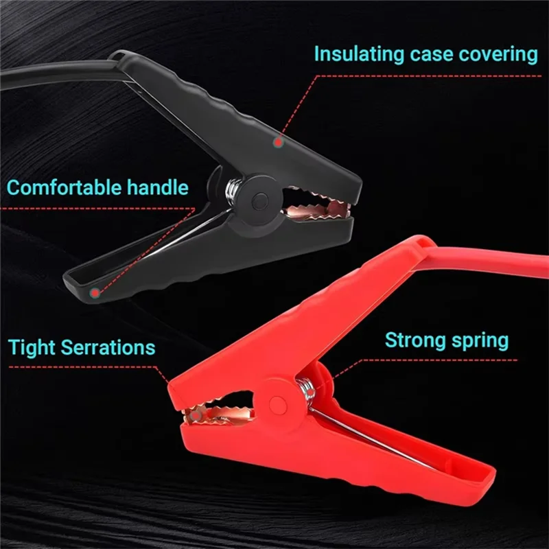ABAC-For Ryobi 18V Li- Battery Jumper Cables Jump 8AWG Cable Power Battery Jump Starting Power Supply Cable With Switch