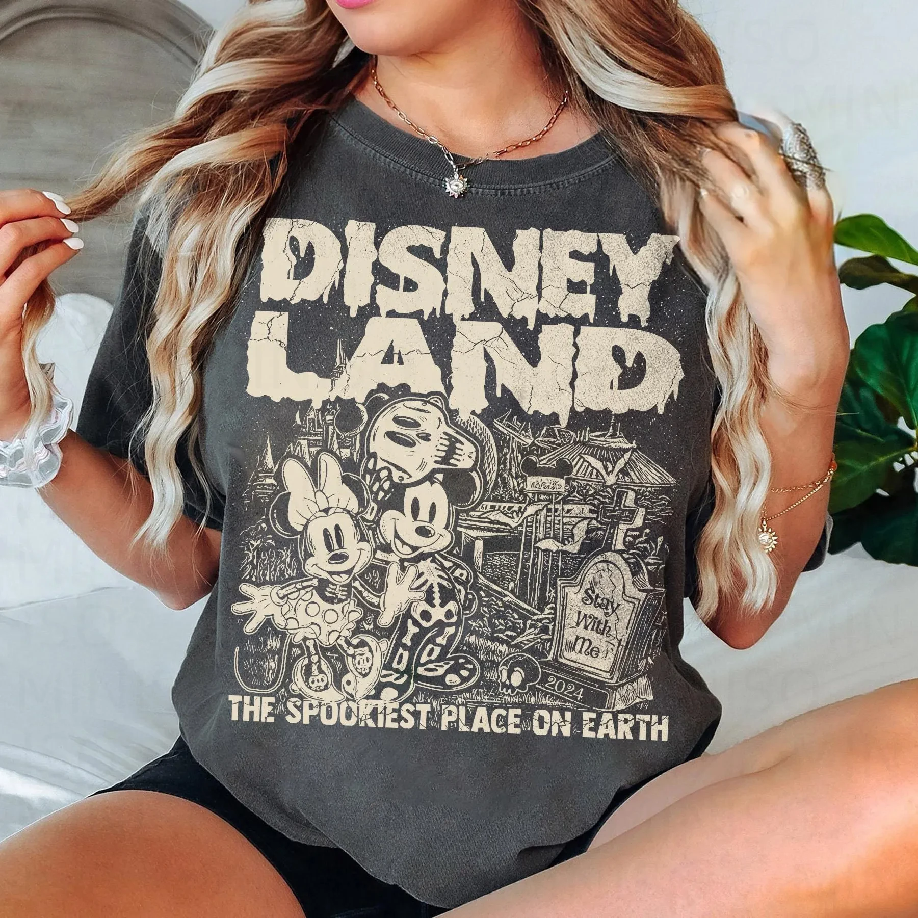 

Vintage Disneyland Mickey Minnie Skeleton Halloween Shirt Disneyland Halloween Shirt Disney Halloween Halloween Matching Shirt