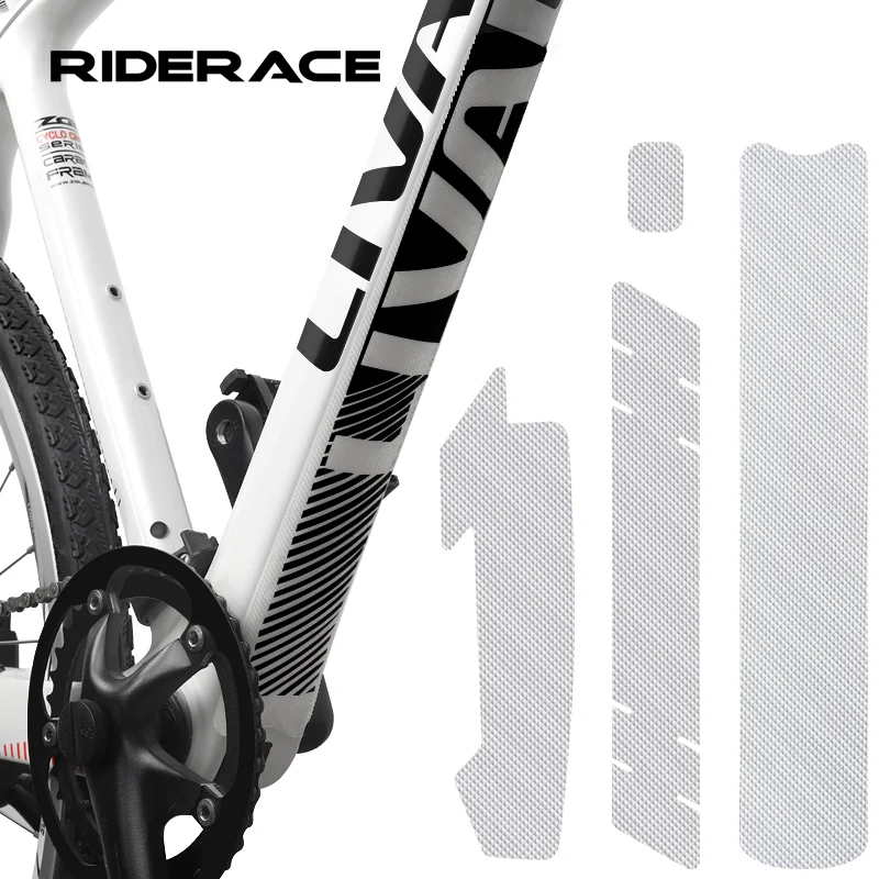 RIDERACE Bicycle Chainstay Protector Pad MTB 3D Chain Stay Frame Guard For Road Cycling Mountain Bike Chain Protection Sticker
